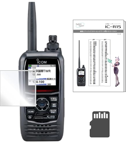 Amazon.co.jp: IC-R15受信改造済みモデル 【防水保証無し】□CQオーム